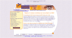 Desktop Screenshot of campus-pegasus.com